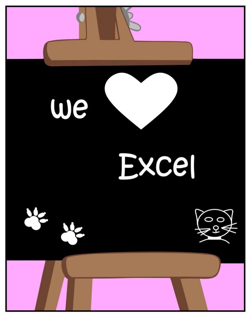 We love Excel